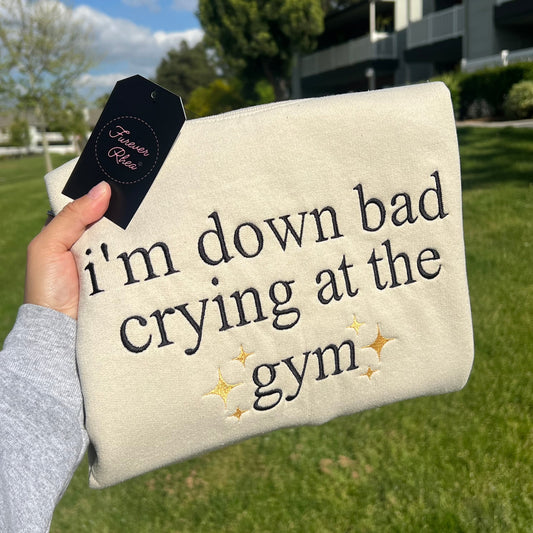 Crying at the Gym