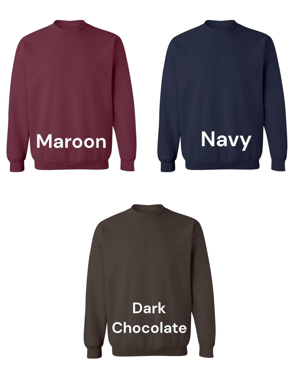 Custom Photo Silhouette Crewneck