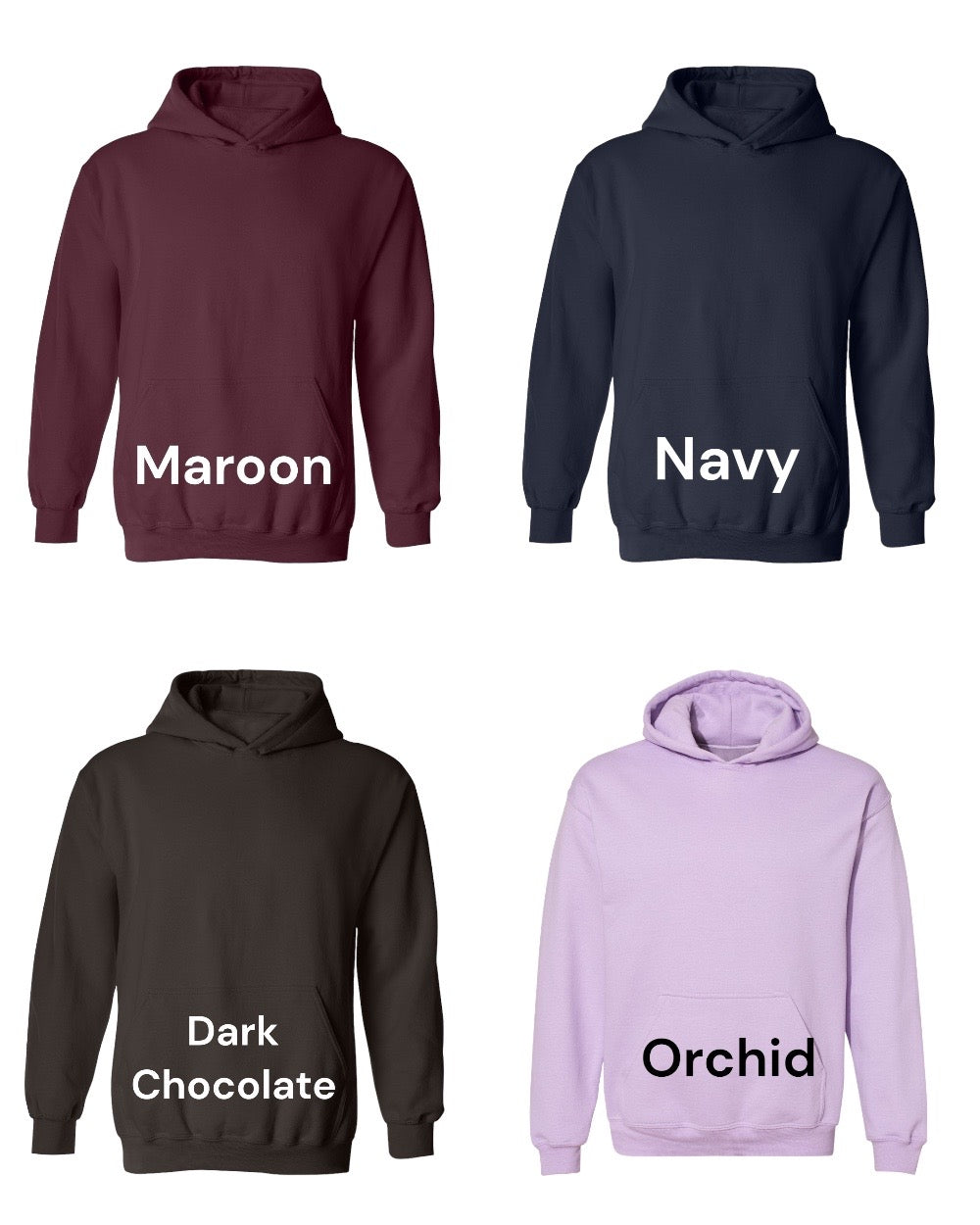 Custom Photo Silhouette Hoodie