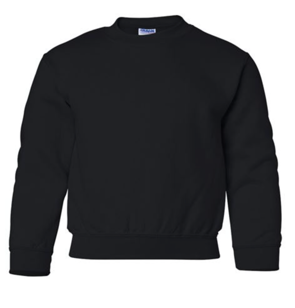 Black Youth Crewnecks
