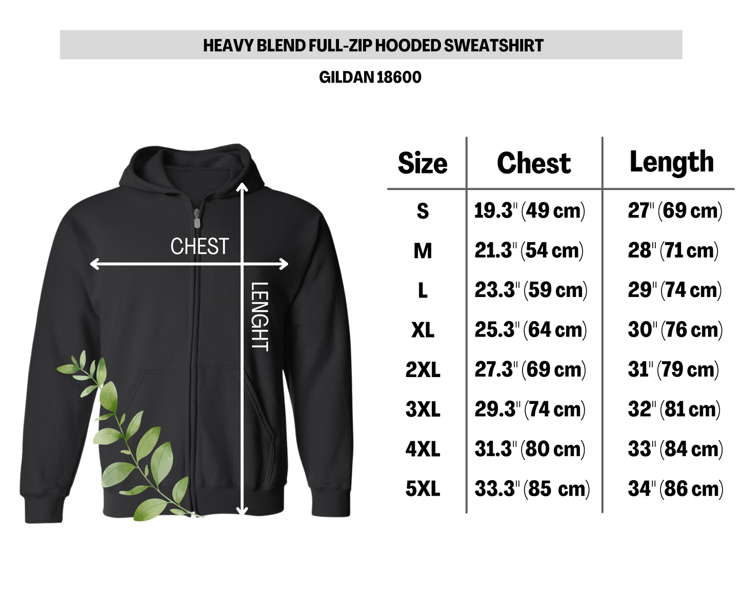 Custom Photo Silhouette Full Zip Up