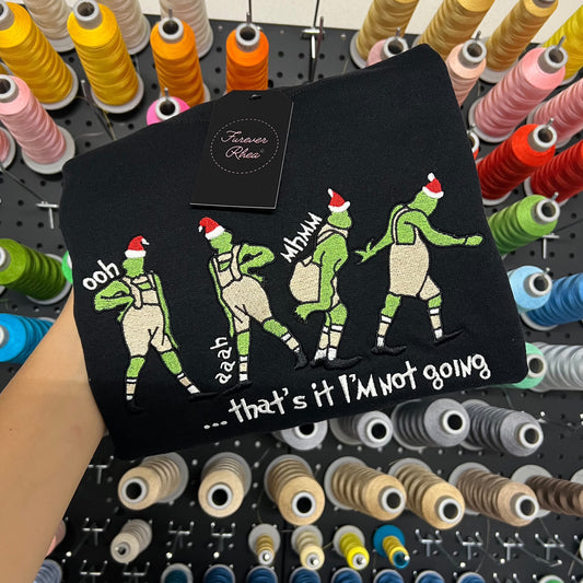 That's it I'm not going (Xmas Hat)